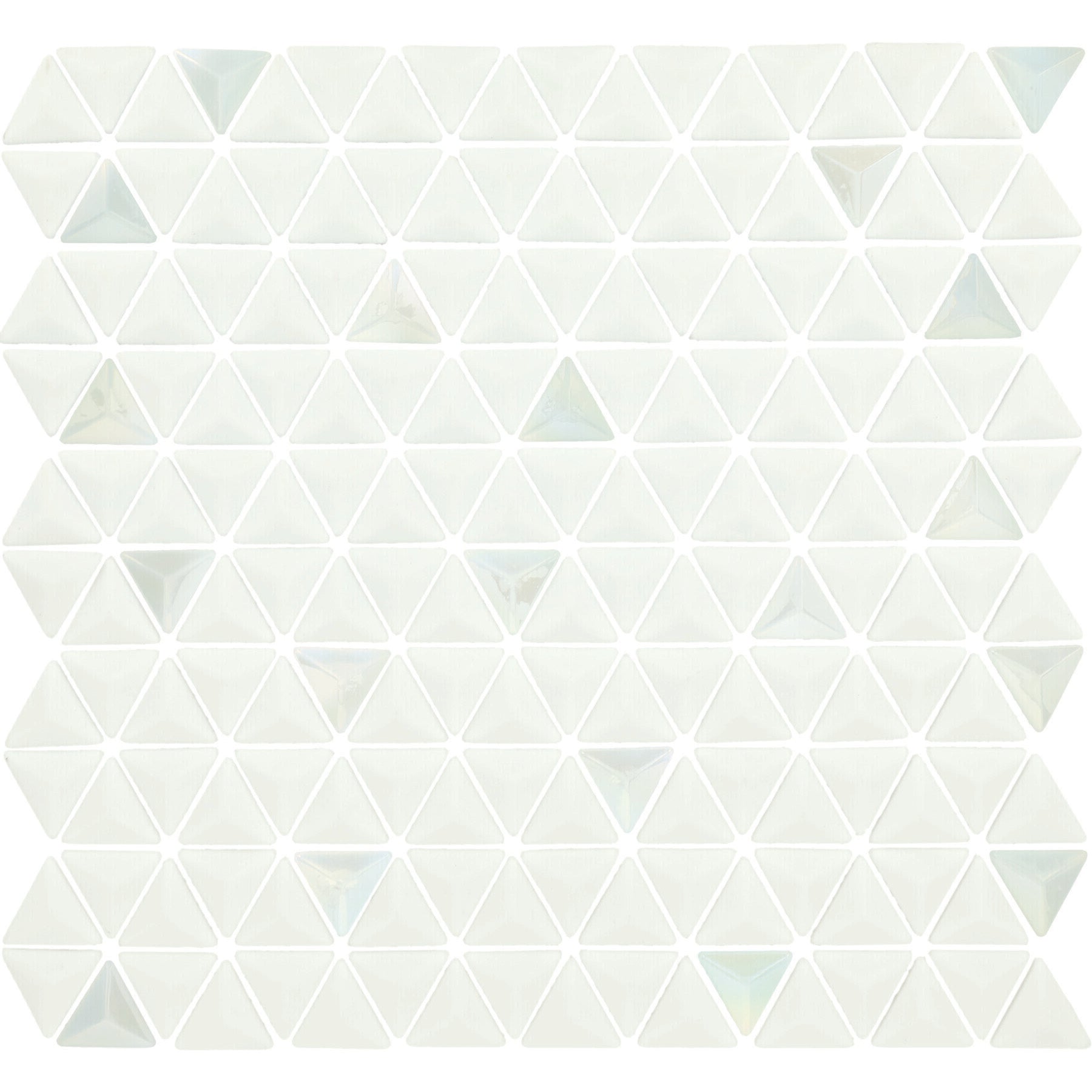 Daltile - Starcastle Glass Triangle Mosaic - Celestial