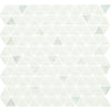 See Daltile - Starcastle Glass Triangle Mosaic - Celestial