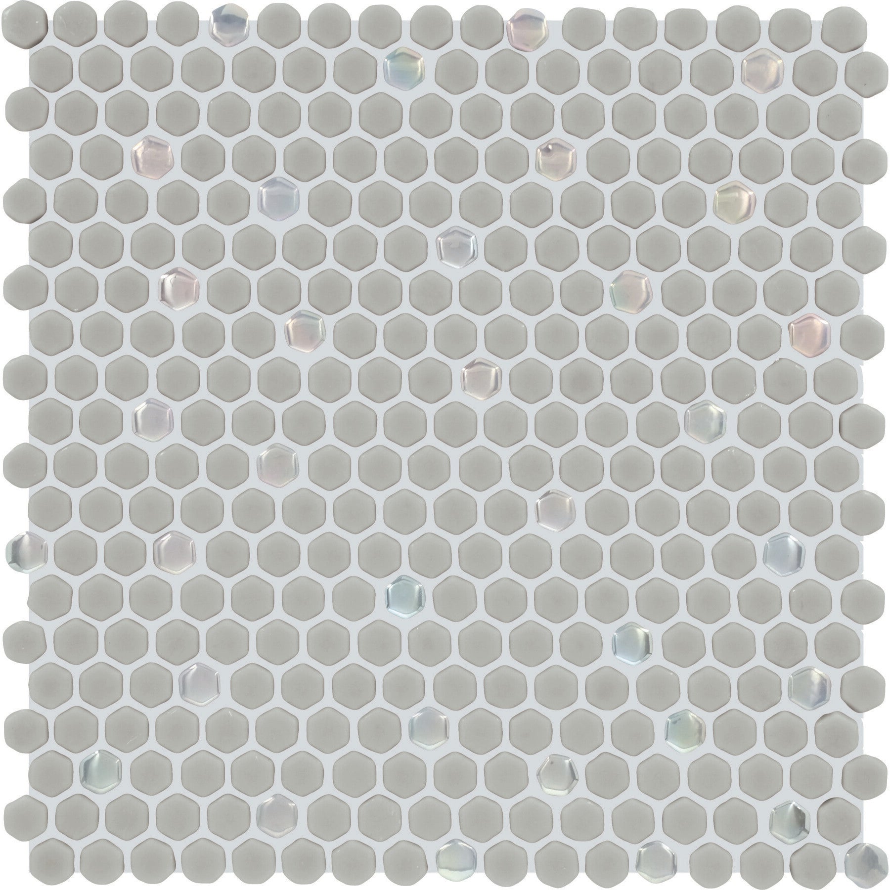 Daltile - Starcastle Glass Mini Hexagon Mosaic - Supernova
