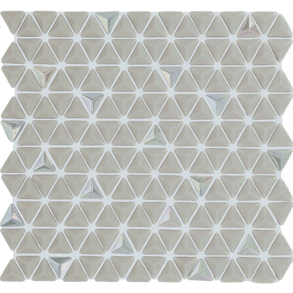 Daltile - Starcastle Glass Triangle Mosaic - Supernova