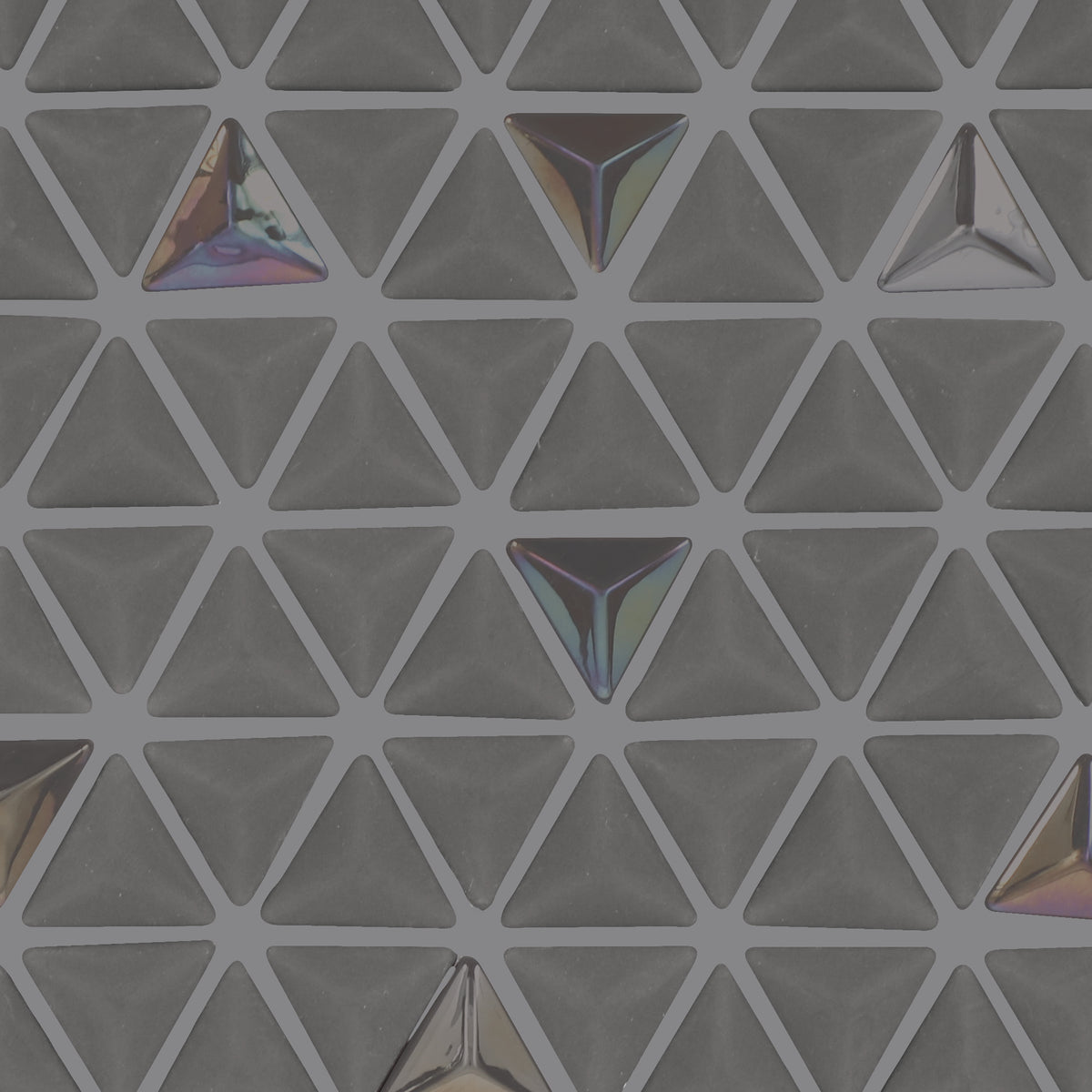Daltile - Starcastle Glass Triangle Mosaic - Stardust