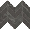 See Daltile - Vertuo 2 in. x 5 in. Colorbody Porcelain Chevron Tile - Bravura