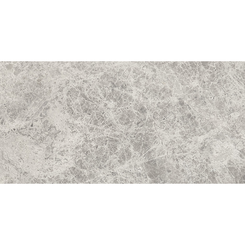 DW Tile &amp; Stone - Silver Shadow 12&quot; x 24&quot; Marble Tile - Polished