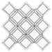 DW Tile & Stone - Ventura Dolomite w/ Bianco Gioia Marble Mosaic - Polished