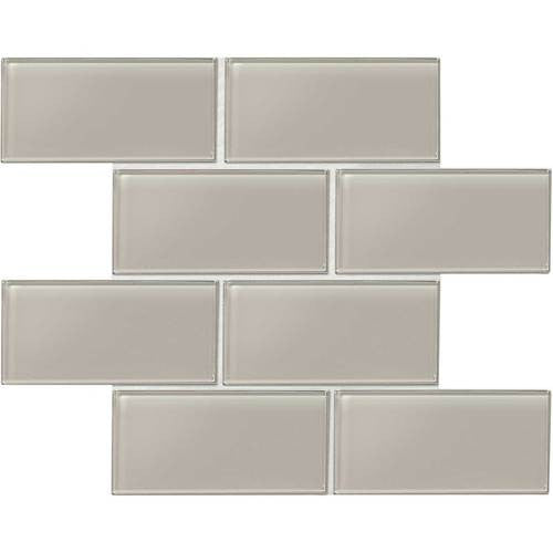 Daltile Amity Mosaic Wall Tile Grey