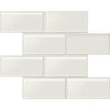 See Daltile Amity 3 in. x 6 in 4mm Glass Mosaic Wall Tile - White