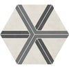 See Daltile - Bee Hive 24 in. x 20 in. Porcelain Tile - Cool Plot