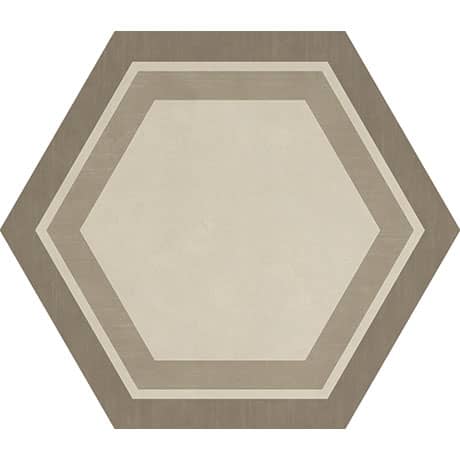 Daltile - Bee Hive 24 in. x 20 in. Porcelain Tile - Warm Honeycomb