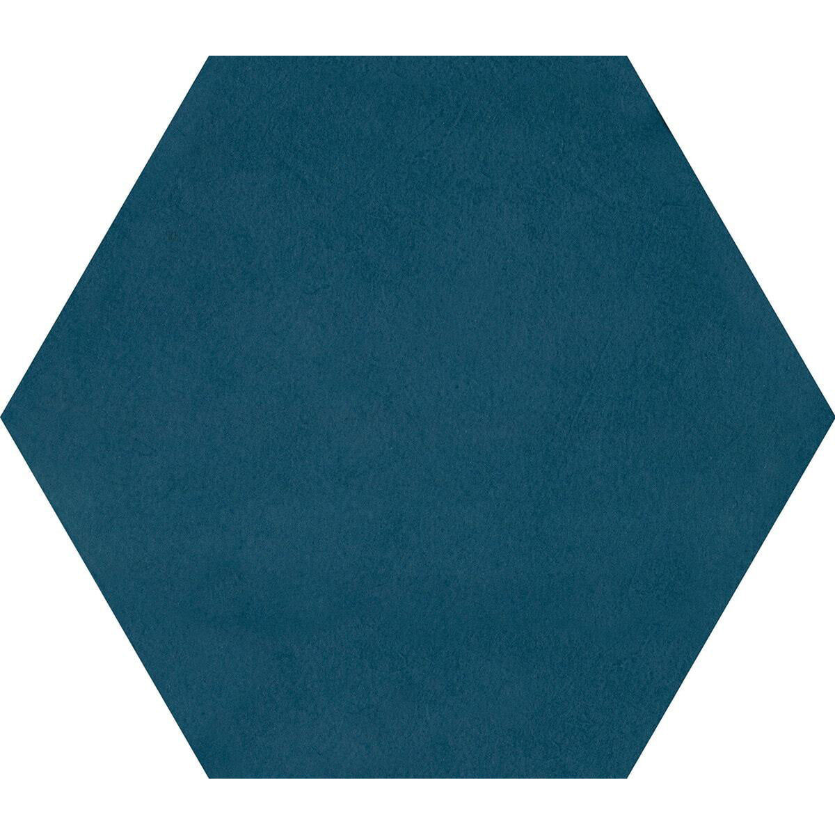 Daltile - Bee Hive Medley 8 in. x 10 in. Porcelain Tile - Blue