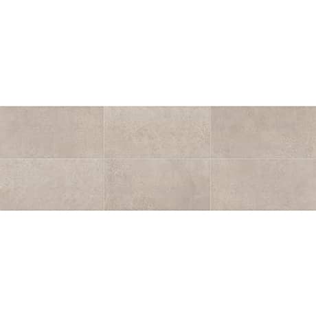Daltile Chord 12 in. x 24 in. Porcelain Polished Floor Tile - Canon Gray