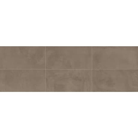 Daltile Chord 12 in. x 24 in. Porcelain Polished Floor Tile - Rhythm Brown