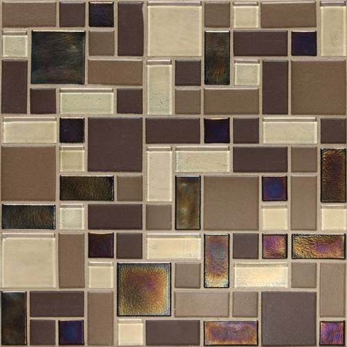 Daltile Coastal Keystones Block Random Mosaic Treasure Island