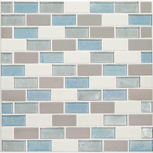 Daltile Coastal Keystones Mosaic Mediterranean Mist