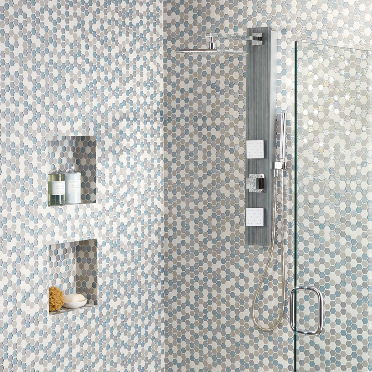 Daltile Coastal Keystones Mosaic Lifestyle