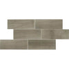 See Daltile Emblem 7 in. x 20 in. Ceramic Floor & Wall Tile - Gray