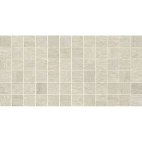 Daltile - Emerson Wood 2 in. x 2 in. Mosaic - Ash White