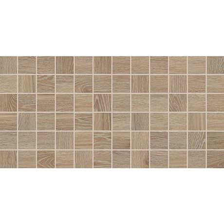 Daltile - Emerson Wood 2 in. x 2 in. Mosaic - Butter Pecan