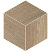 See Daltile - Emerson Wood 3D Cube Mosaic - Butter Pecan