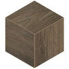 See Daltile - Emerson Wood 3D Cube Mosaic - Hickory Pecan