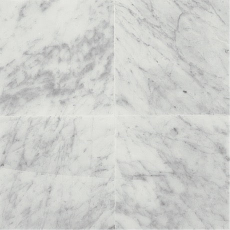 Daltile - Carrara White 12 in. x 12 in. - Honed