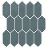 See Daltile - Mythology - 2 in. x 5 in. Picket Mosaic - Aura