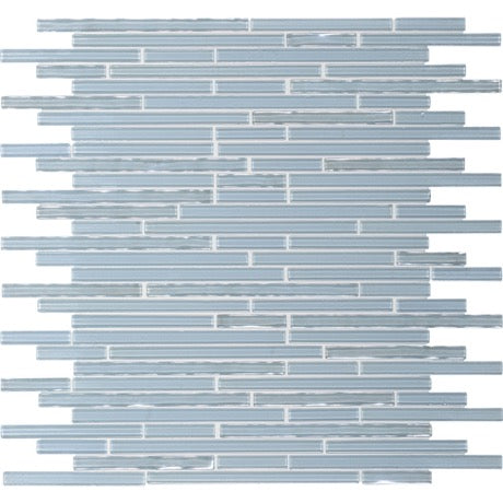 Daltile - Opulence Frosted Gloss Iridescent Mosaic - Aquamarine