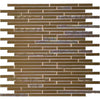See Daltile - Opulence Frosted Gloss Iridescent Mosaic - Amber