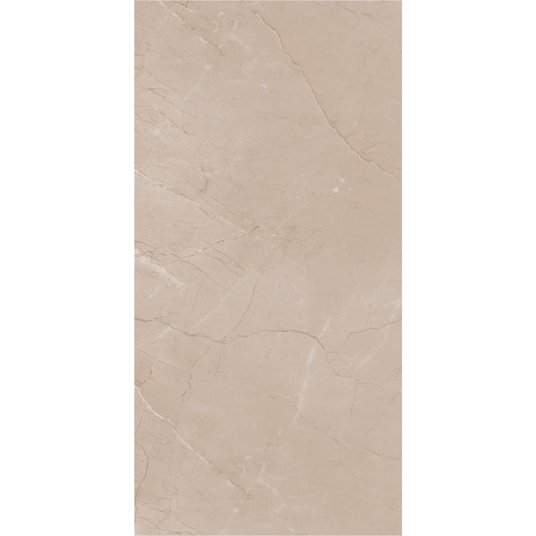 Daltile - Perpetuo - 12 in. x 24 in. Glazed Porcelain Floor Tile - Elegant Beige Matte