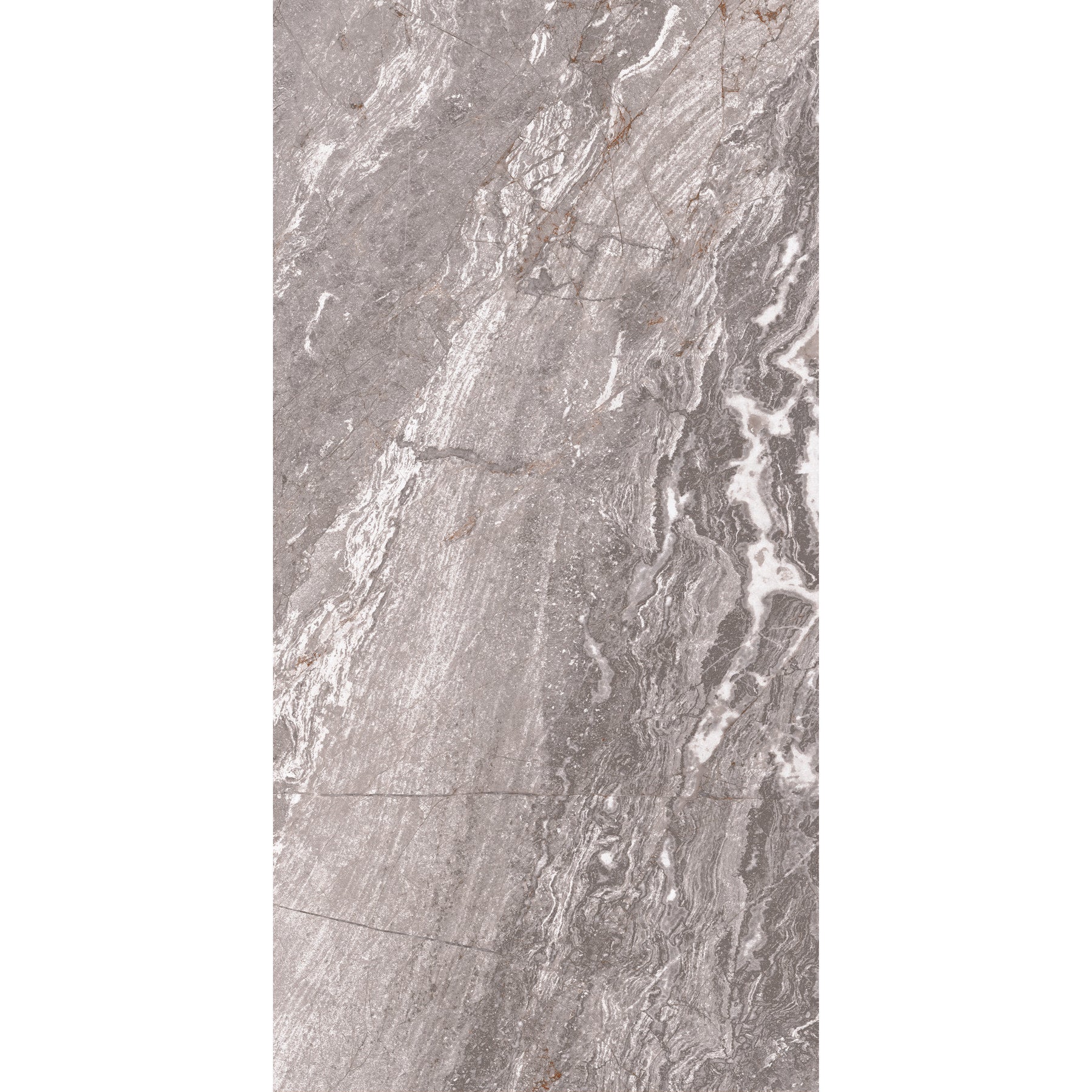 Daltile - Perpetuo - 12 in. x 24 in. Glazed Porcelain Floor Tile - Eternal Grey Matte