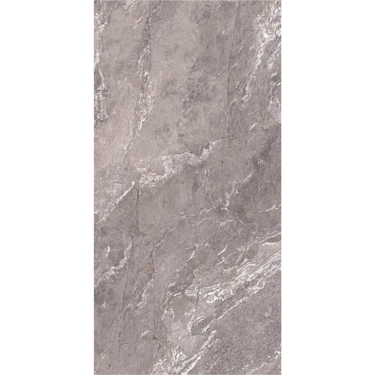 Daltile - Perpetuo - 12 in. x 24 in. Glazed Porcelain Floor Tile - Eternal Grey Matte 4