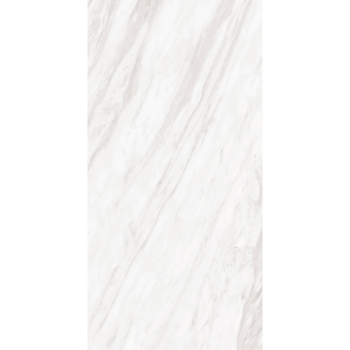Daltile - Perpetuo - 12 in. x 24 in. Glazed Porcelain Floor Tile - Timeless White Matte 3
