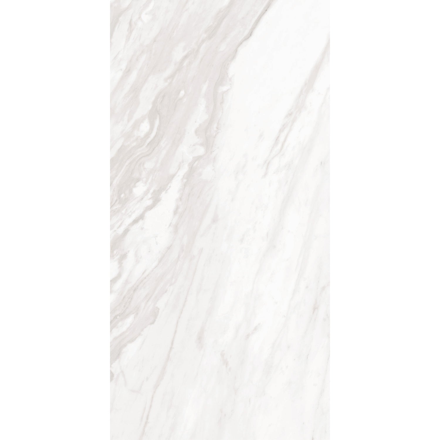 Daltile - Perpetuo - 12 in. x 24 in. Glazed Porcelain Floor Tile - Timeless White Matte