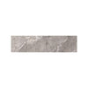 See Daltile - Perpetuo - 3 in. x 24 in. Glazed Porcelain Bullnose Floor Tile - Eternal Grey