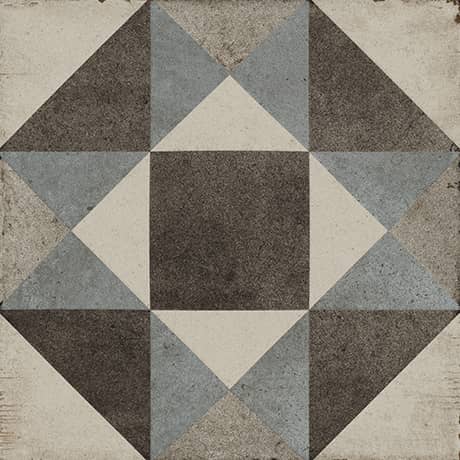 Daltile Quartetto - 8 in. x 8 in. Glazed Porcelain Tile - Cool Figura