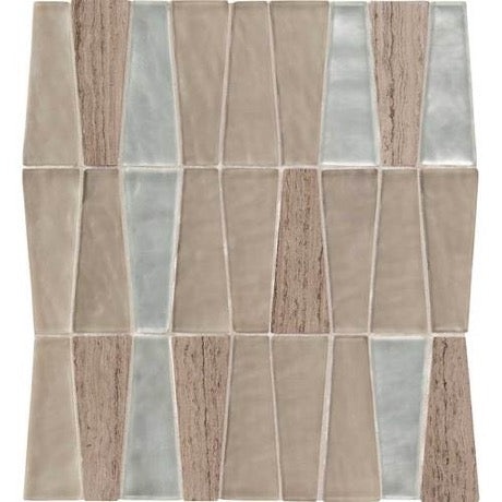 Daltile - Regal Pendant Frosted Geometric Honed Mosaic - Contessa Charm