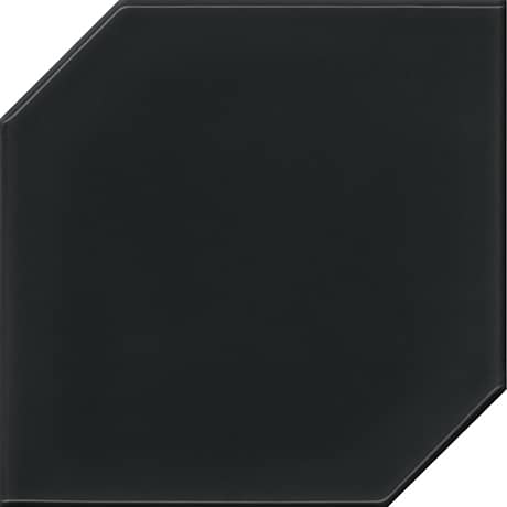 Daltile RetroSpace 6 in. x 6 in. Hexagon Wall Tile - Jet Black