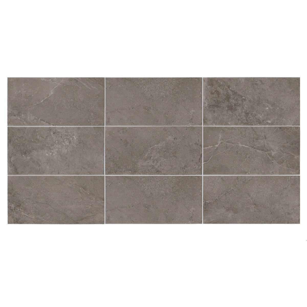 Daltile - Scripter 12 in. x 24 in. Glazed Porcelain Floor Tile - Rebel Matte Grid View