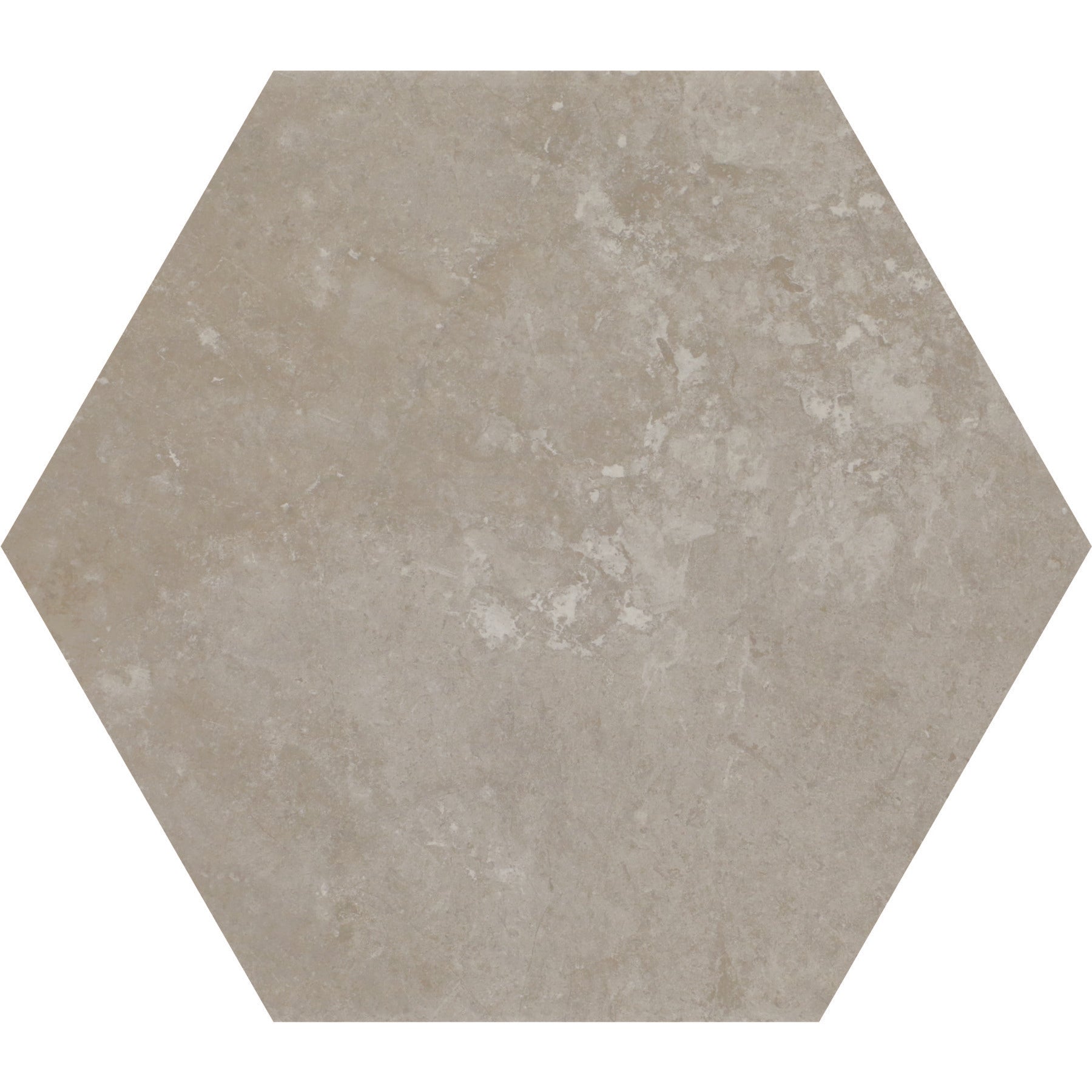 Daltile - Scripter 8 in. Hexagon Glazed Porcelain Floor Tile - Rebel Matte