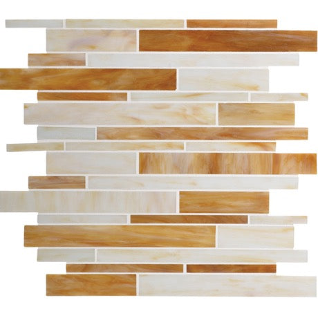 Daltile - Serenade Random Length Glass Mosaic - Ranchera F184