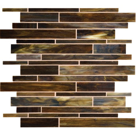 Daltile - Serenade Random Length Glass Mosaic - Indie F186