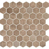 See Daltile Vintage Hex 1 ½ in. Hexagon Mosaic - Relic Umber