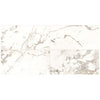 See Daltile Marble Attache 12 in. x 24 in. Colorbody Porcelain Tile - Satin Calacatta MA87