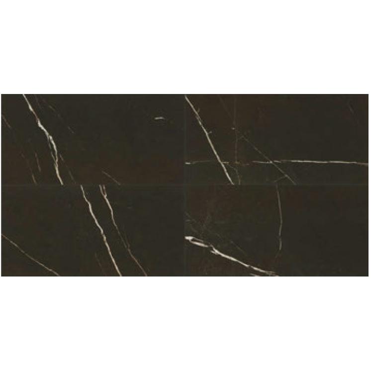 Daltile Marble Attache 12 in. x 24 in. Colorbody Porcelain Tile - Satin Nero MA83