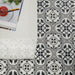 Daltile Memoir - 12 in. x 12 in. Glazed Ceramic Tile - Petal Black ME21