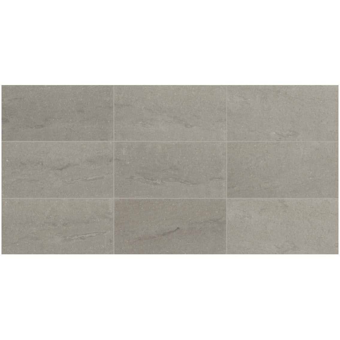 Daltile Raine 3&quot; x 9&quot; Marble Tile - Polished - Cumulus Grey M019