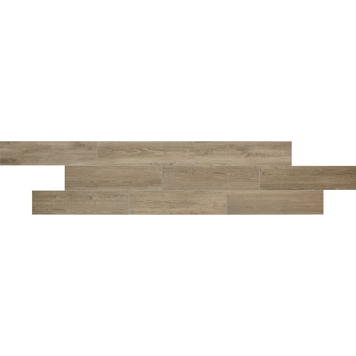 Daltile Trellis Oak 9 in. x 36 in. Porcelain Floor Tile - Amber TR20