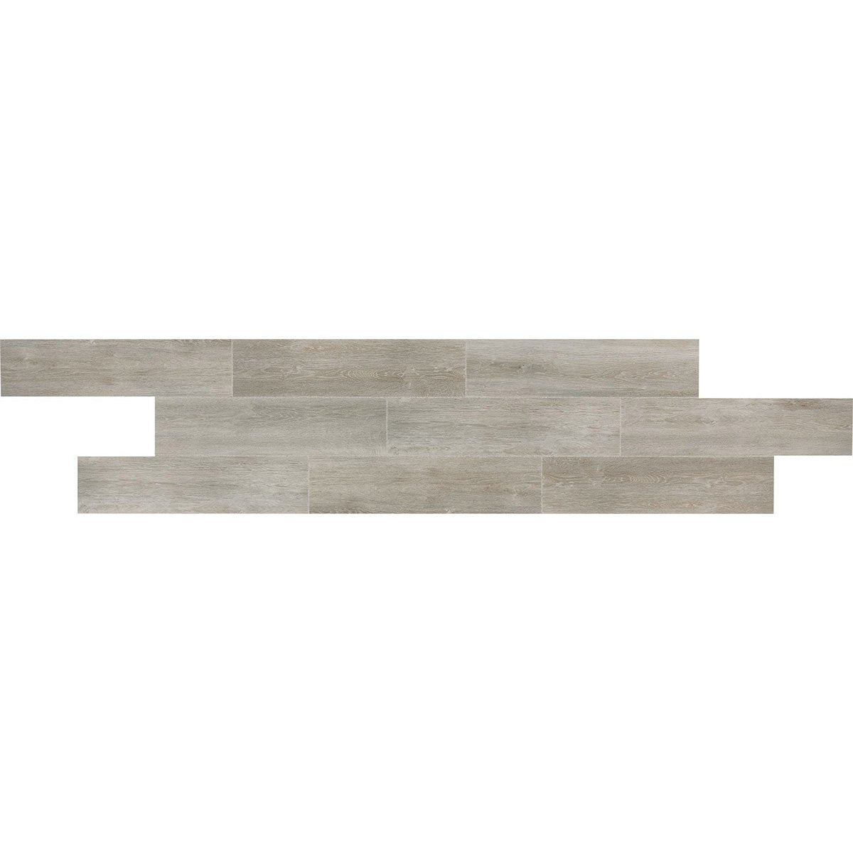 Daltile Trellis Oak 6 in. x 36 in. Porcelain Floor Tile - Smoke TR23