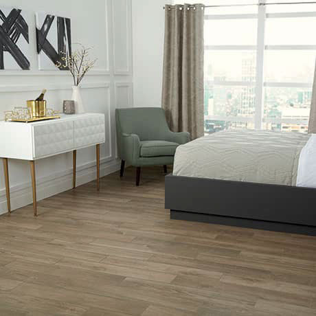 Daltile Trellis Oak 9 in. x 36 in. Porcelain Floor Tile - Amber TR20