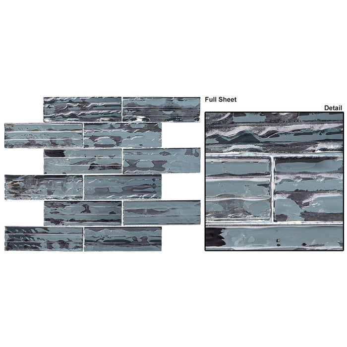 Bellagio - Droplets Mosaic - Dazzling Silver