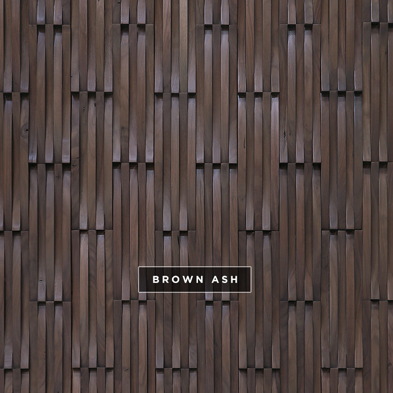 DuChateau - Curva Wall Coverings - Brown Ash
